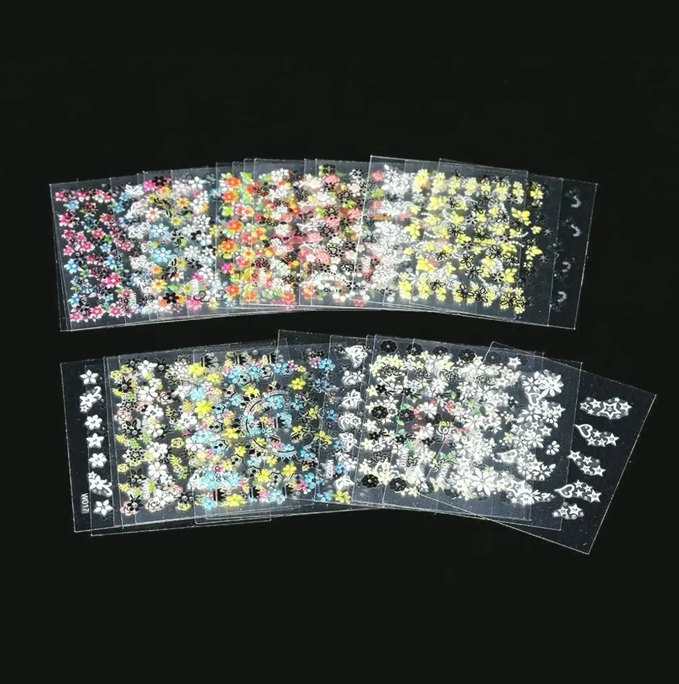 Thirty Sheets 3D Nail Art Stickers
