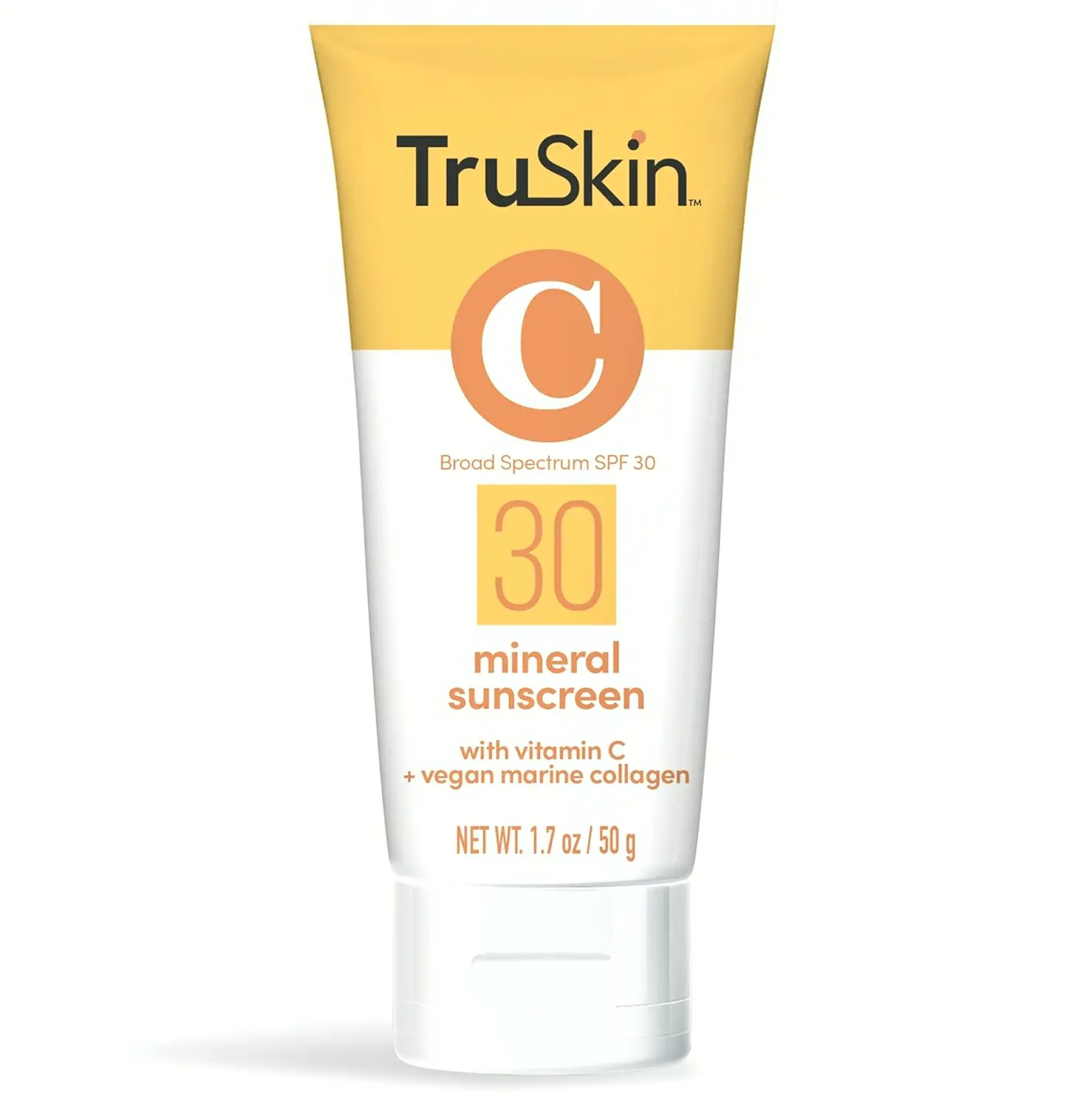 TrueSkin Mineral Face Sunscreen with SPF 30 with Vit C & Marine Collagen