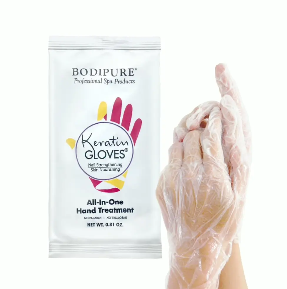 Complete Hand Moisturizing Mask with Keratin & Vit E - Repair Cracked Hands - Pack
